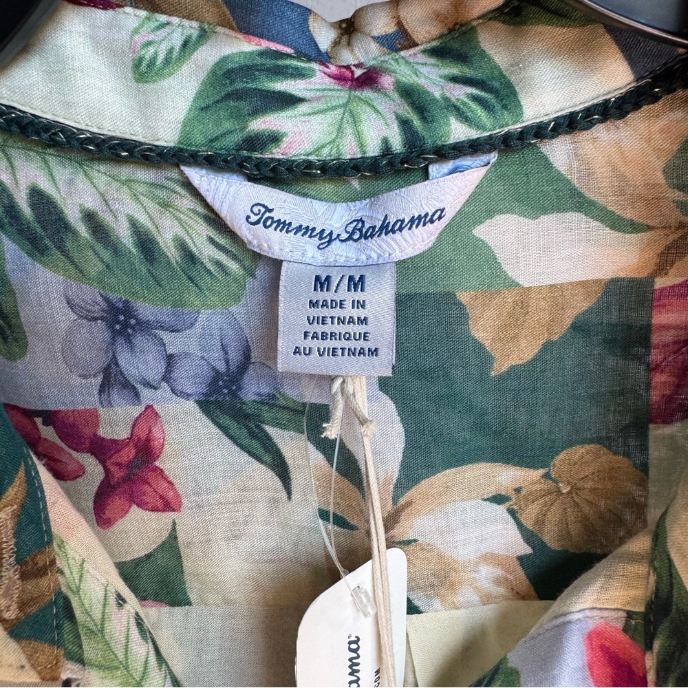 NWT Tommy Bahama Hightide Midi Shirt Dress Sz M - Picture 14 of 16